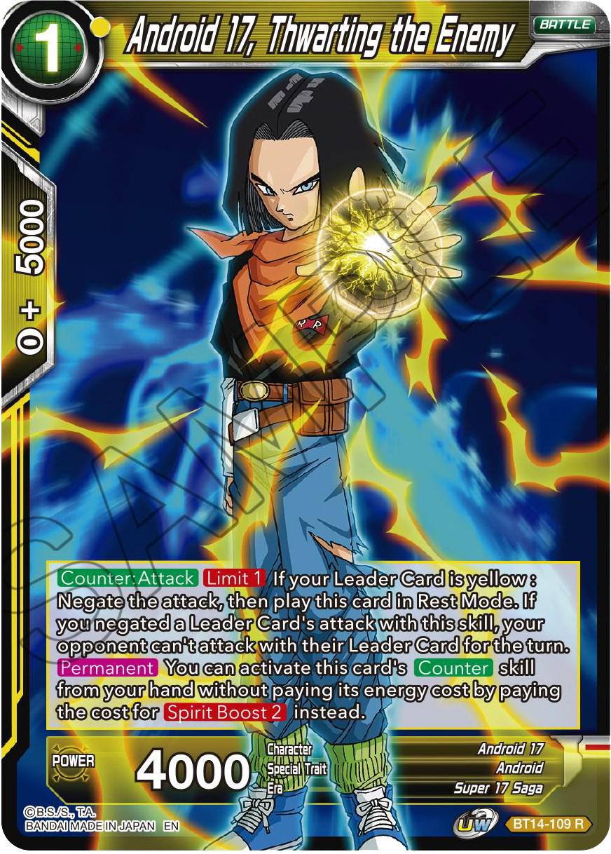 Android 17, Thwarting the Enemy BT14-109