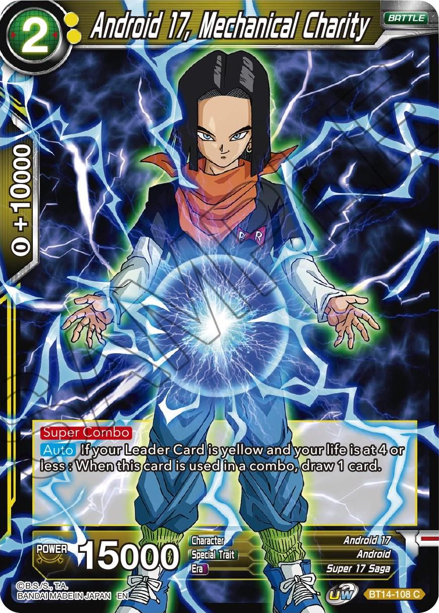 Android 17, Mechanical Charity BT14-108
