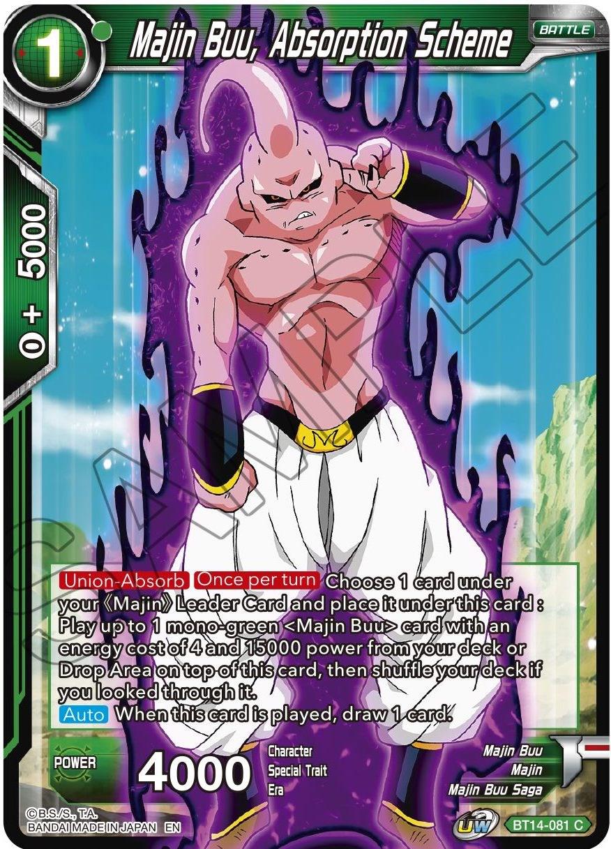 Majin Buu, Absorption Scheme BT14-081