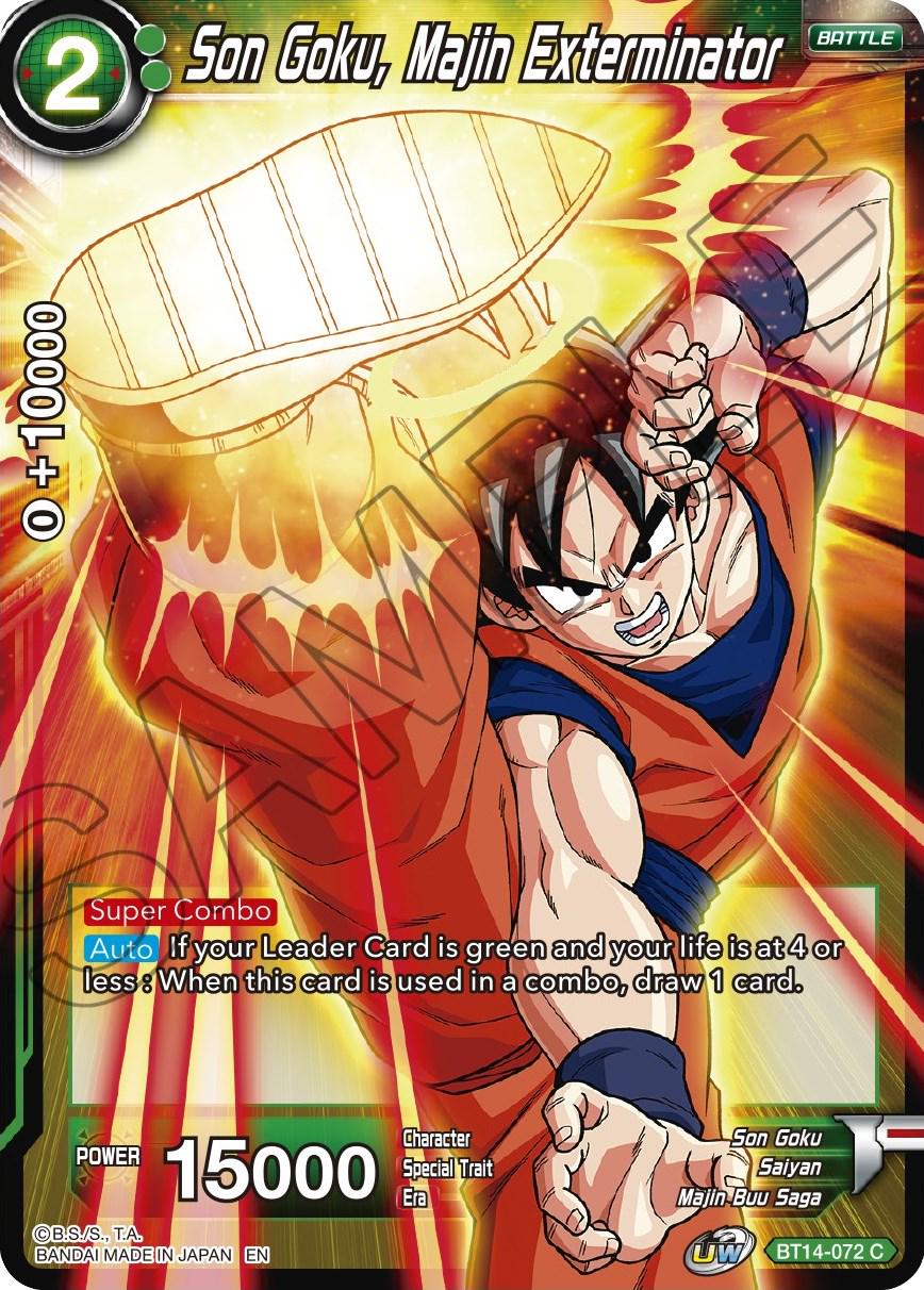 Son Goku, Majin Exterminator BT14-072