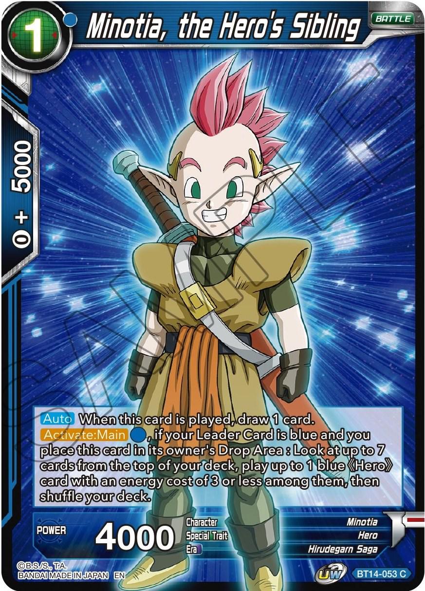 Minotia, the Hero's Sibling BT14-053