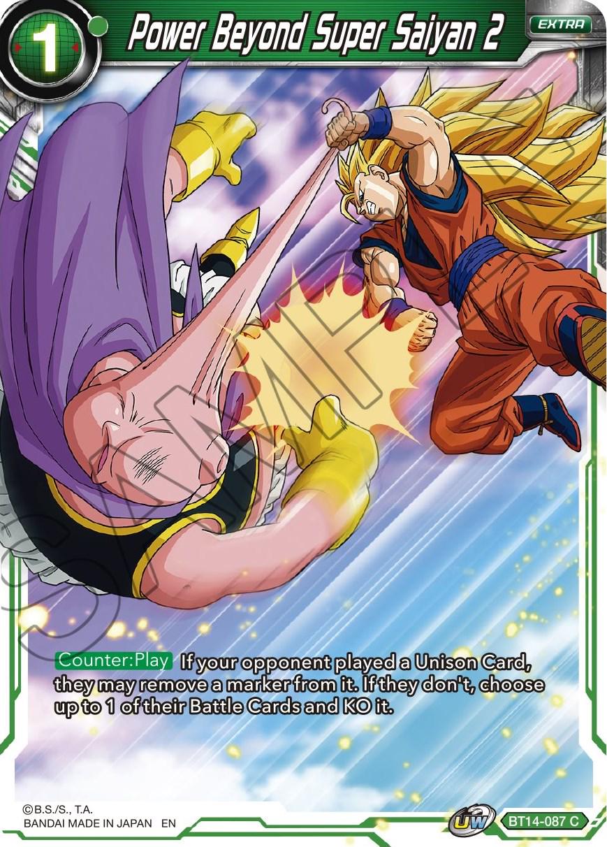 Power Beyond Super Saiyan 2 BT14-087
