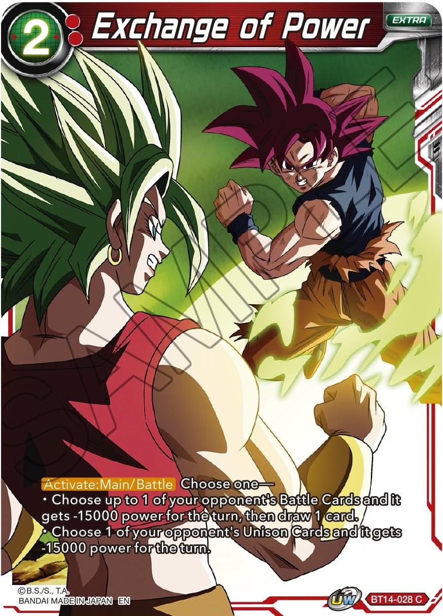 Exchange of Power BT14-028