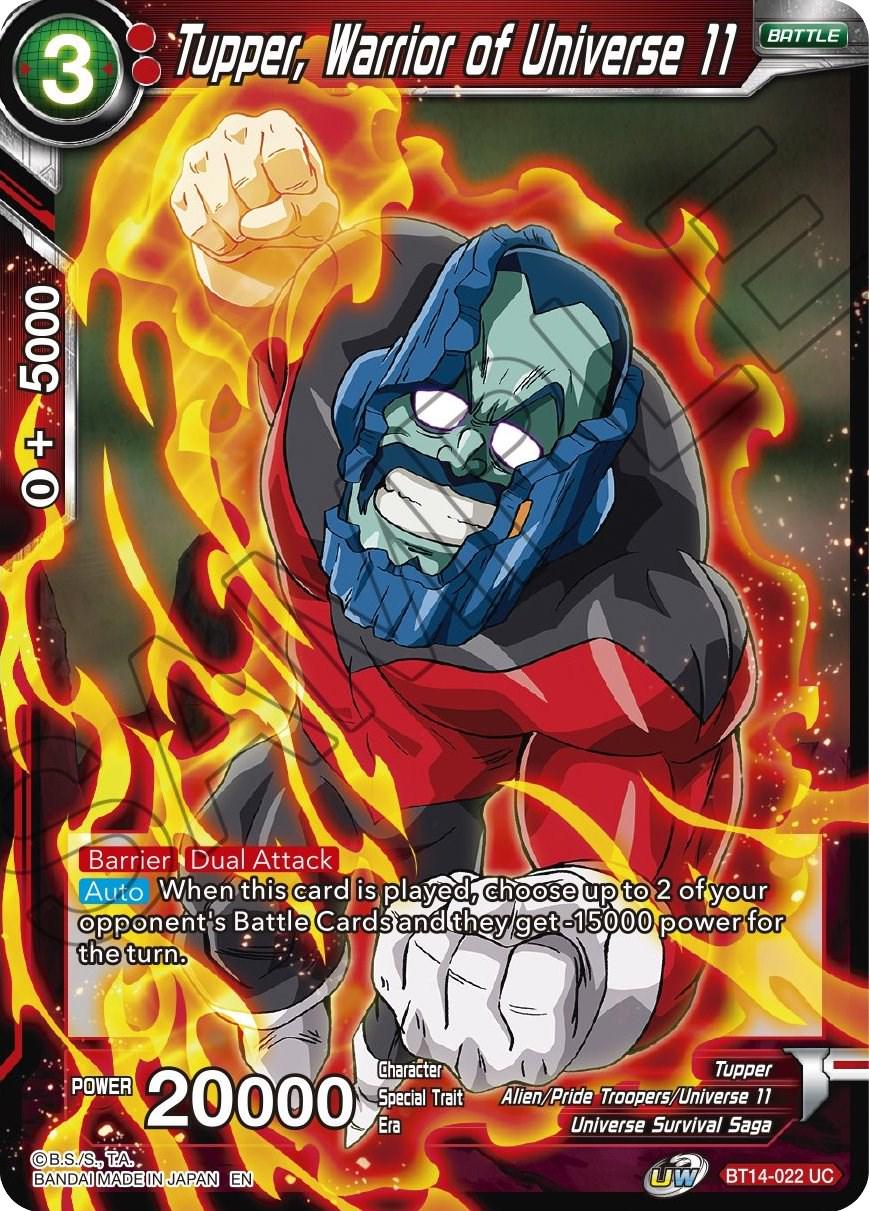 Tupper, Warrior of Universe 11 BT14-022