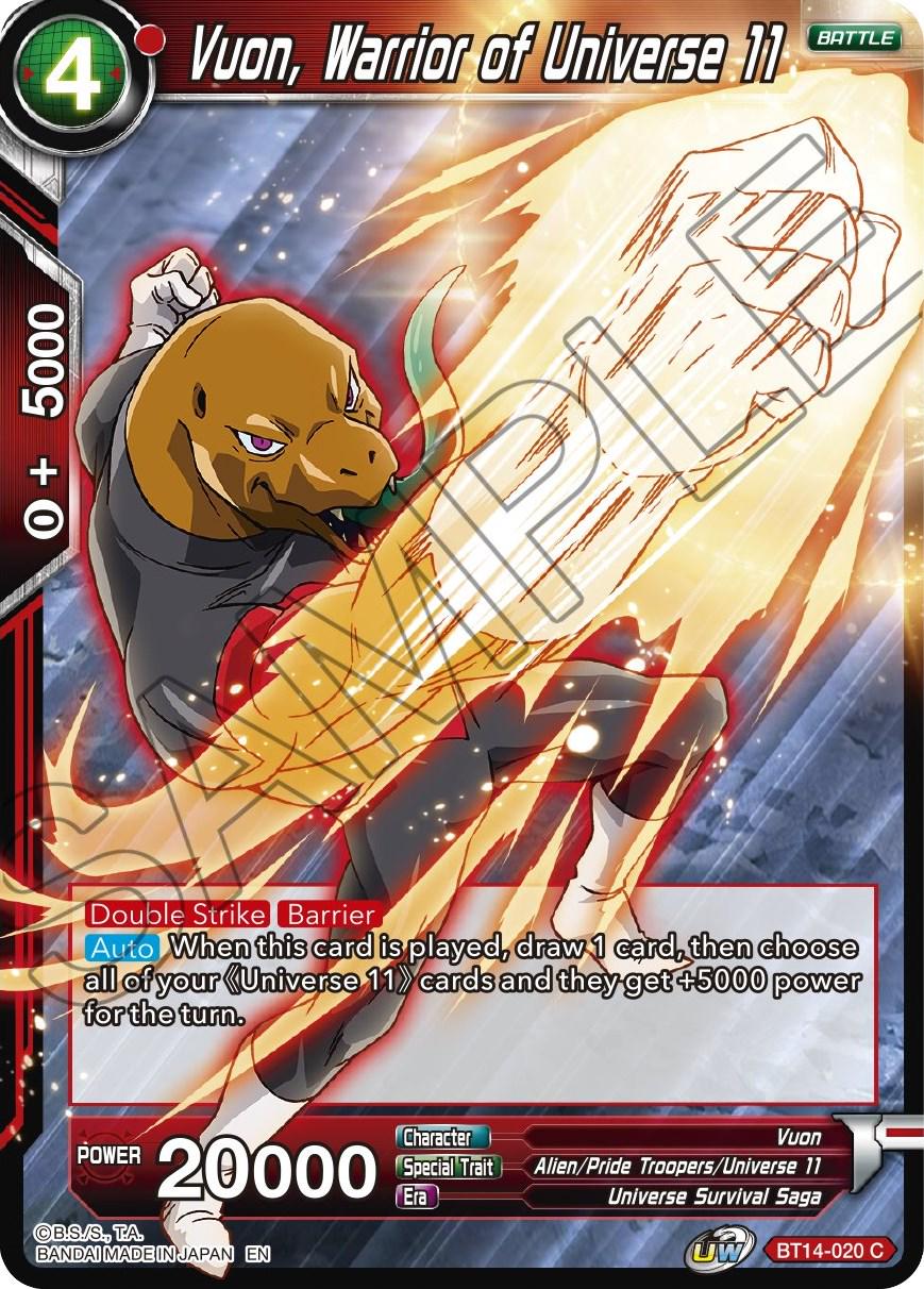 Vuon, Warrior of Universe 11 BT14-020