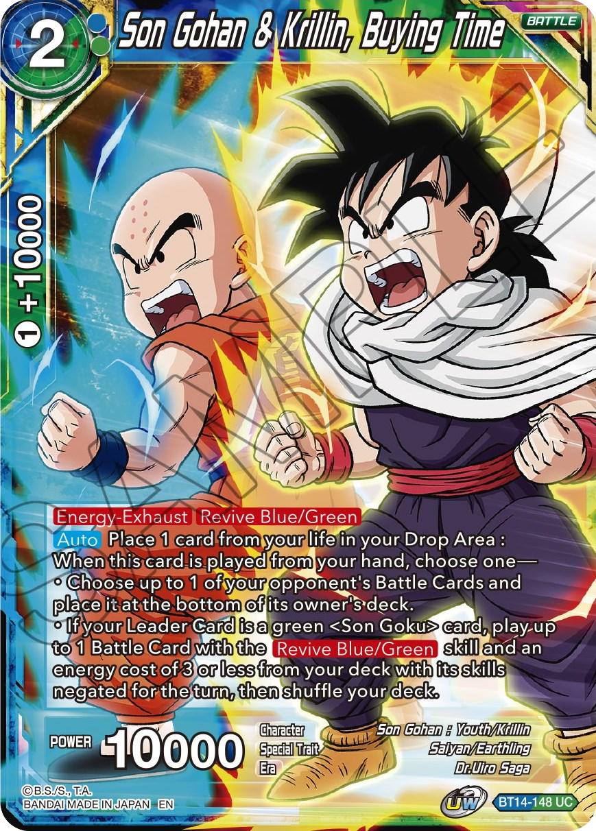 Son Gohan & Krillin, Buying Time BT14-148