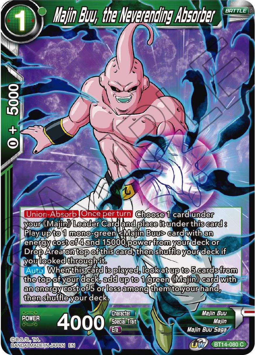Majin Buu, the Neverending Absorber BT14-080