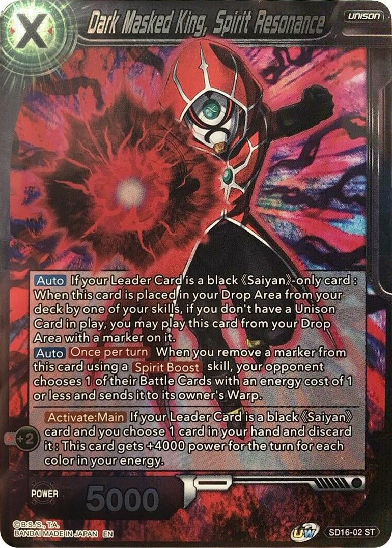 Dark Masked King, Spirit Resonance SD16-02