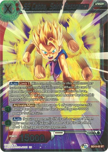 SS Cabba, Spirit Resonance SD15-02