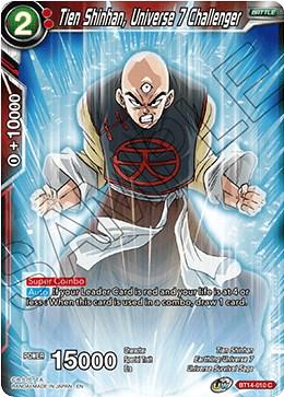 Tien Shinhan, Universe 7 Challenger BT14-010