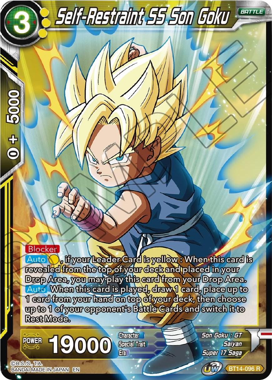 Self-Restraint SS Son Goku BT14-096