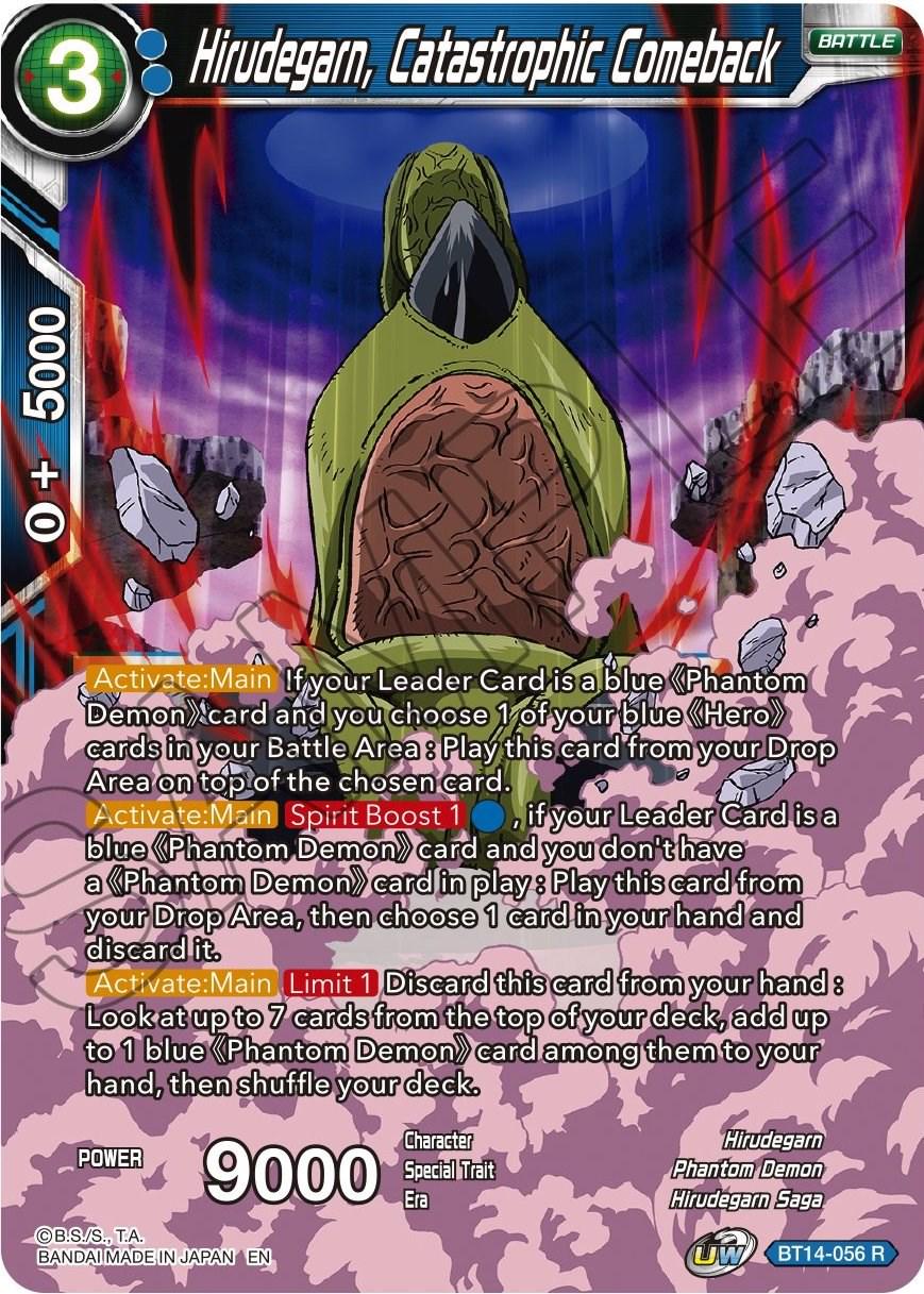 Hirudegarn, Catastrophic Comeback BT14-056