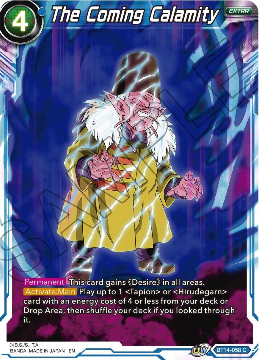 The Coming Calamity BT14-058