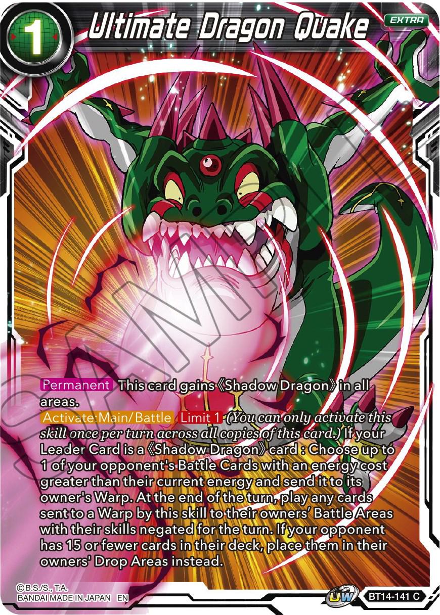 Ultimate Dragon Quake BT14-141
