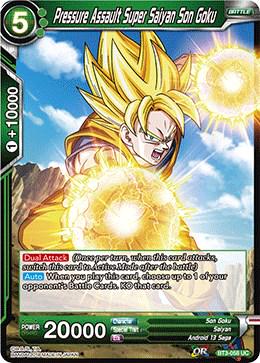 Pressure Assault Super Saiyan Son Goku BT3-058