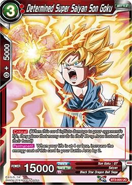 Determined Super Saiyan Son Goku BT3-005