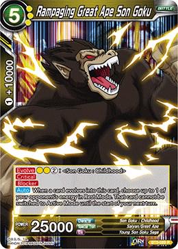 Rampaging Great Ape Son Goku BT3-089
