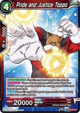 Pride and Justice Toppo BT3-026