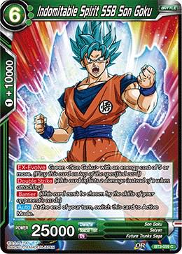 Indomitable Spirit SSB Son Goku BT3-059