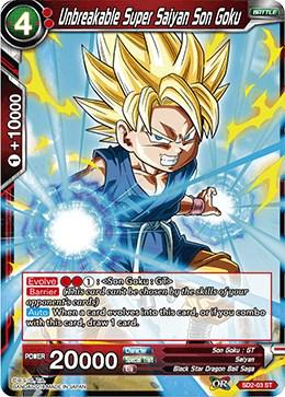 Unbreakable Super Saiyan Son Goku SD2-03
