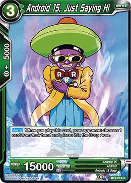 Android 15, Just Saying Hi BT3-074