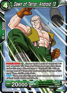 Dawn of Terror, Android 13 BT3-070