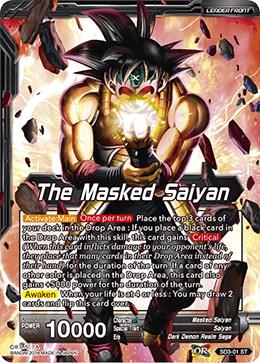 The Masked Saiyan // Bardock, Unbound by Darkness SD3-01