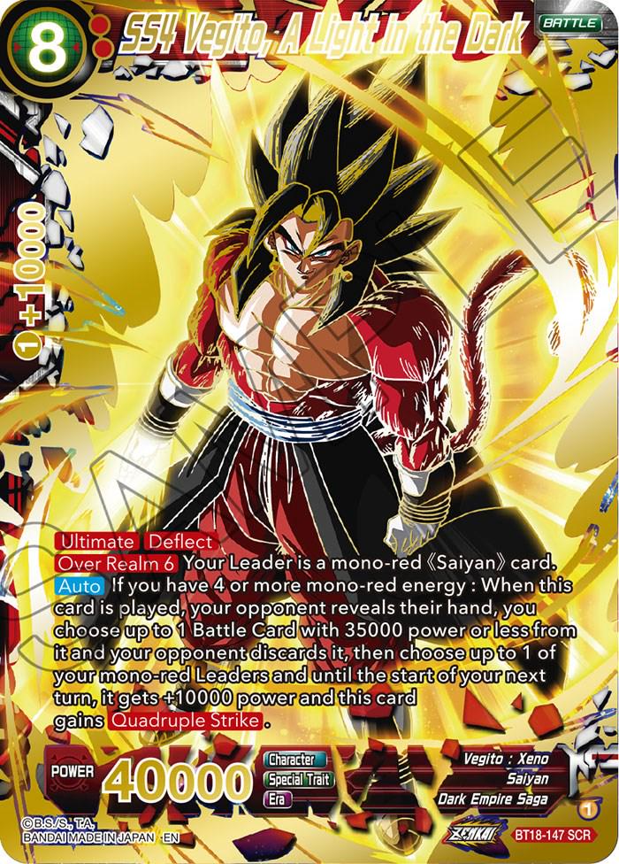 SS4 Vegito, A Light in the Dark BT18-147