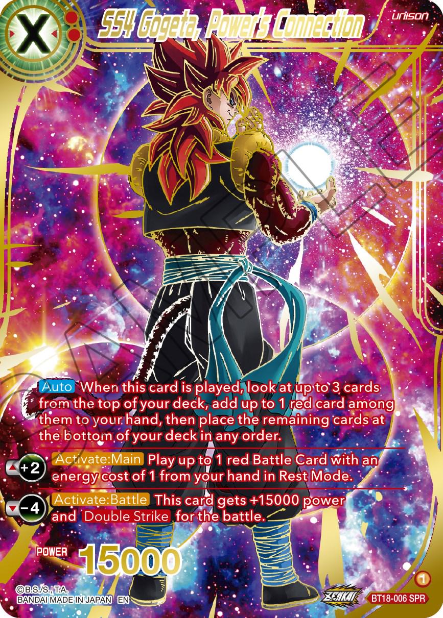 SS4 Gogeta, Power's Connection [SPR] BT18-006