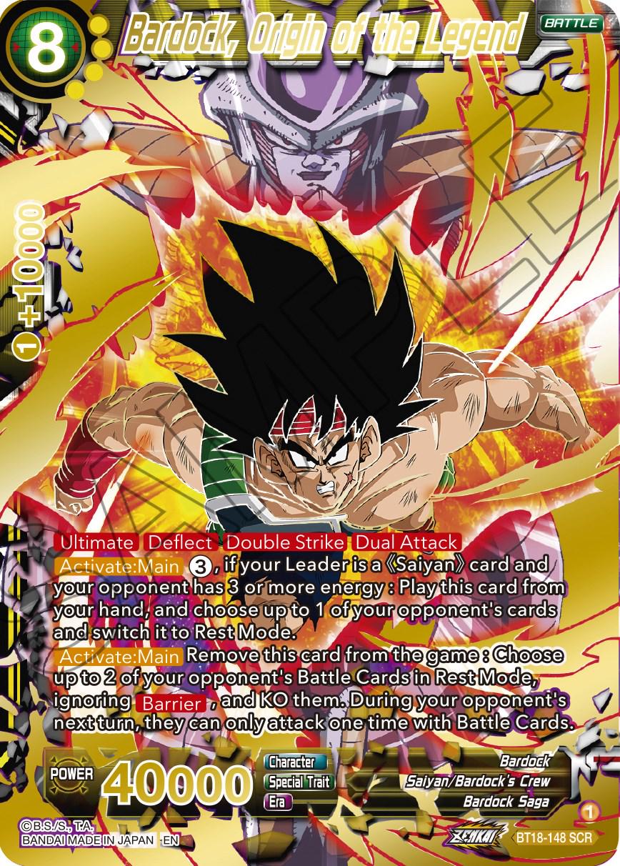 Bardock, Origin of the Legend BT18-148