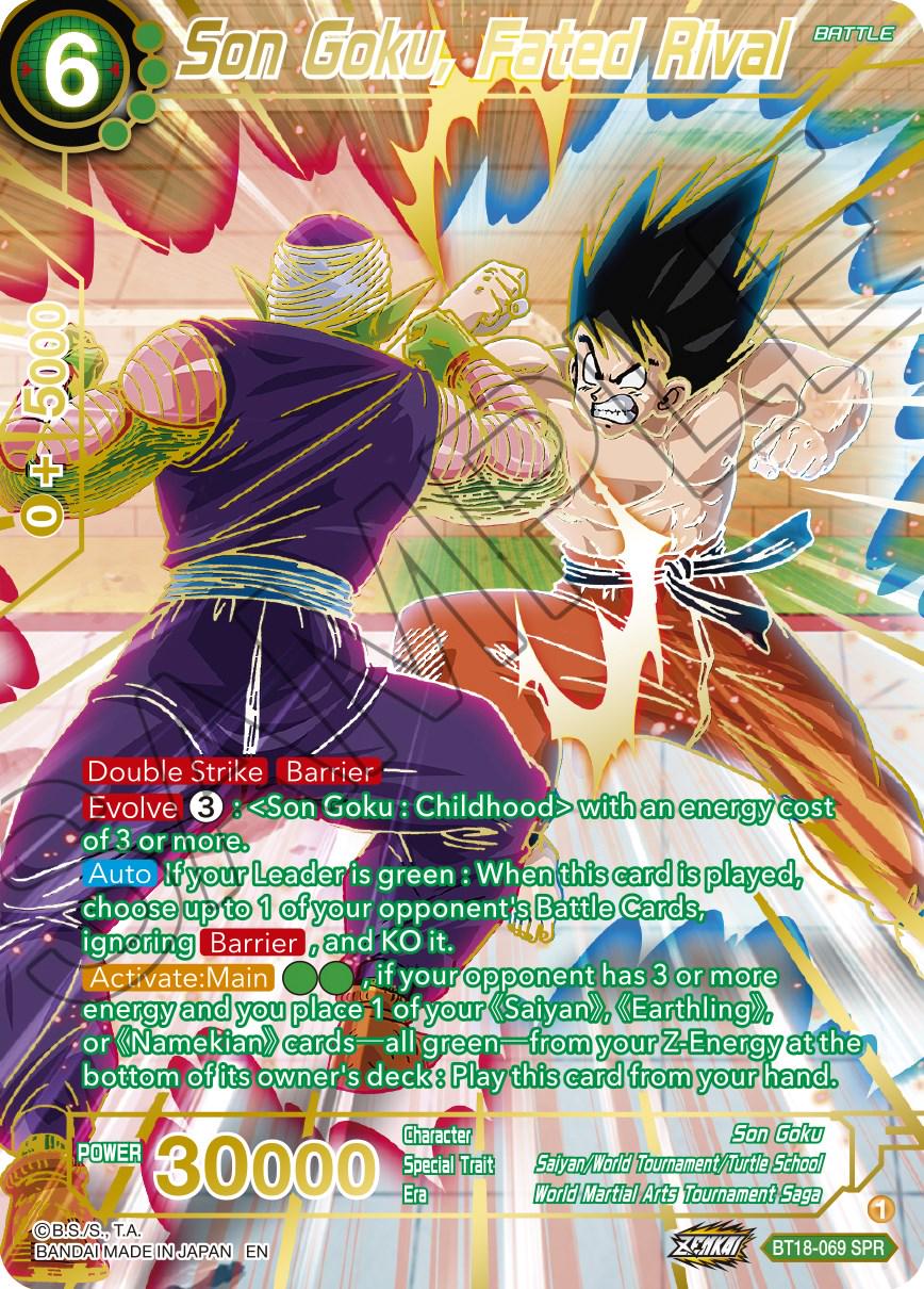 Son Goku, Fated Rival [SPR] BT18-069