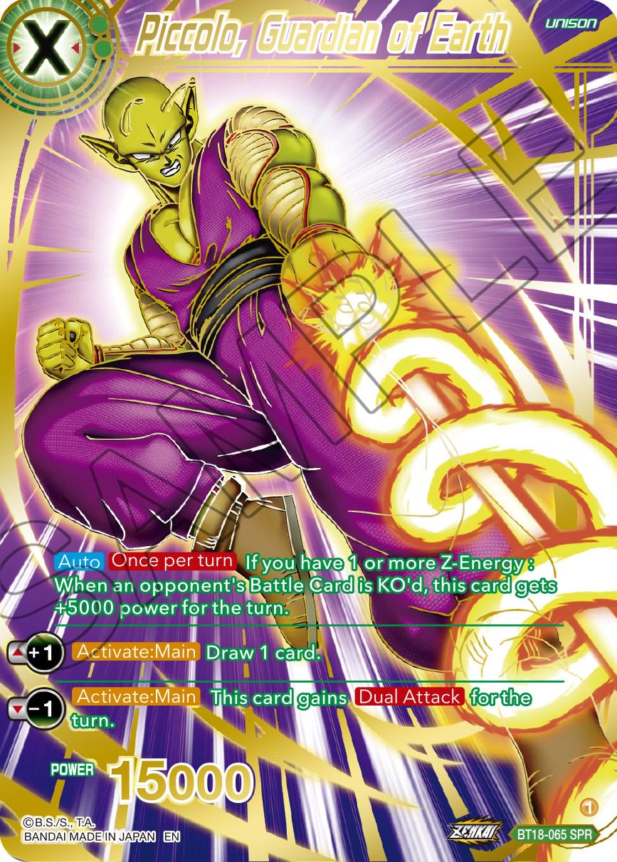 Piccolo, Guardian of Earth [SPR] BT18-065