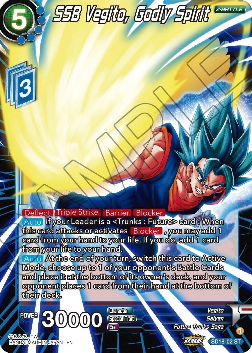 SSB Vegito, Godly Spirit SD18-02