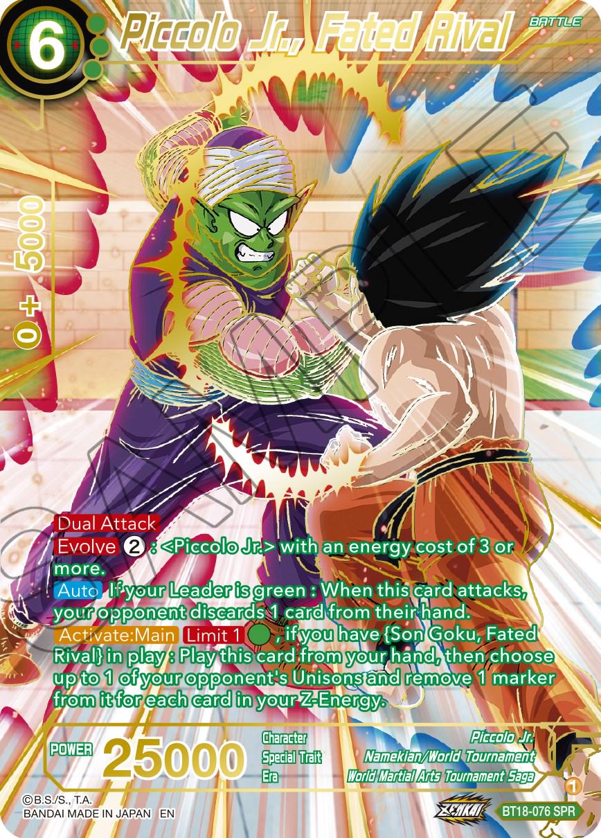 Piccolo Jr., Fated Rival [SPR] BT18-076