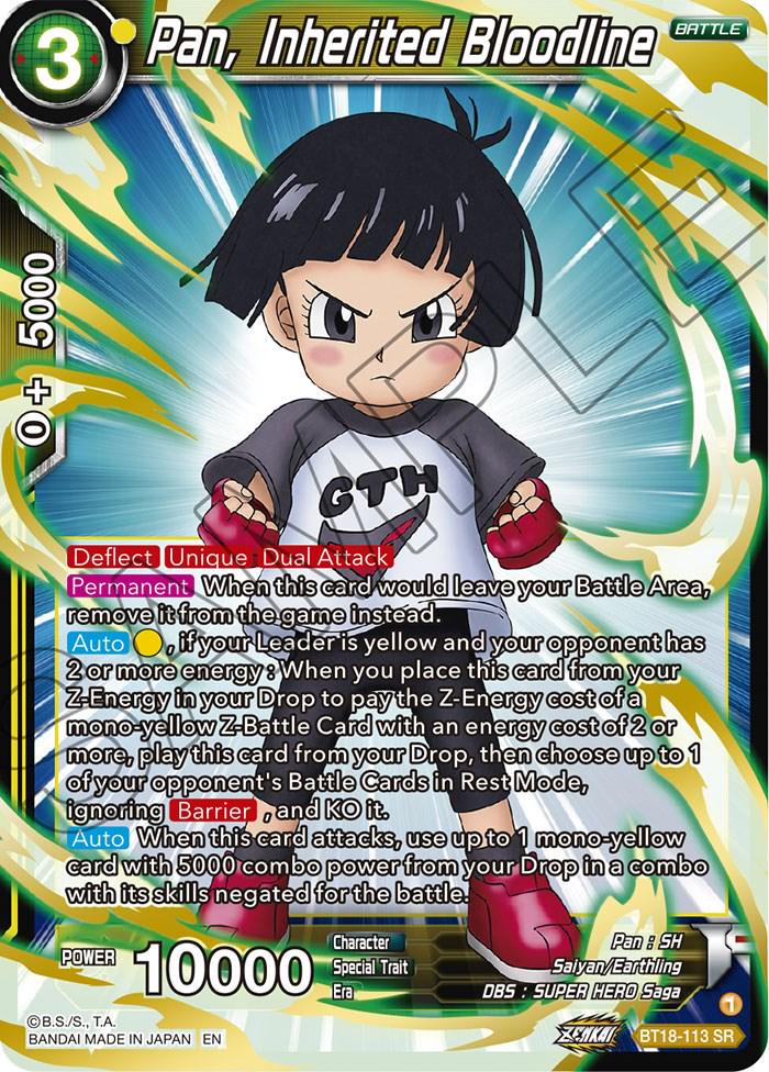 Pan, Inherited Bloodline BT18-113