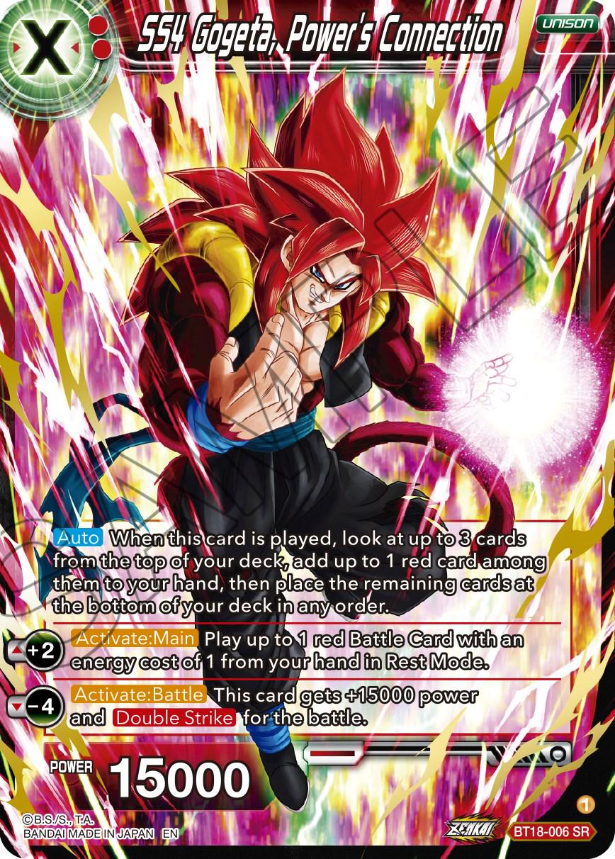 SS4 Gogeta, Power's Connection BT18-006