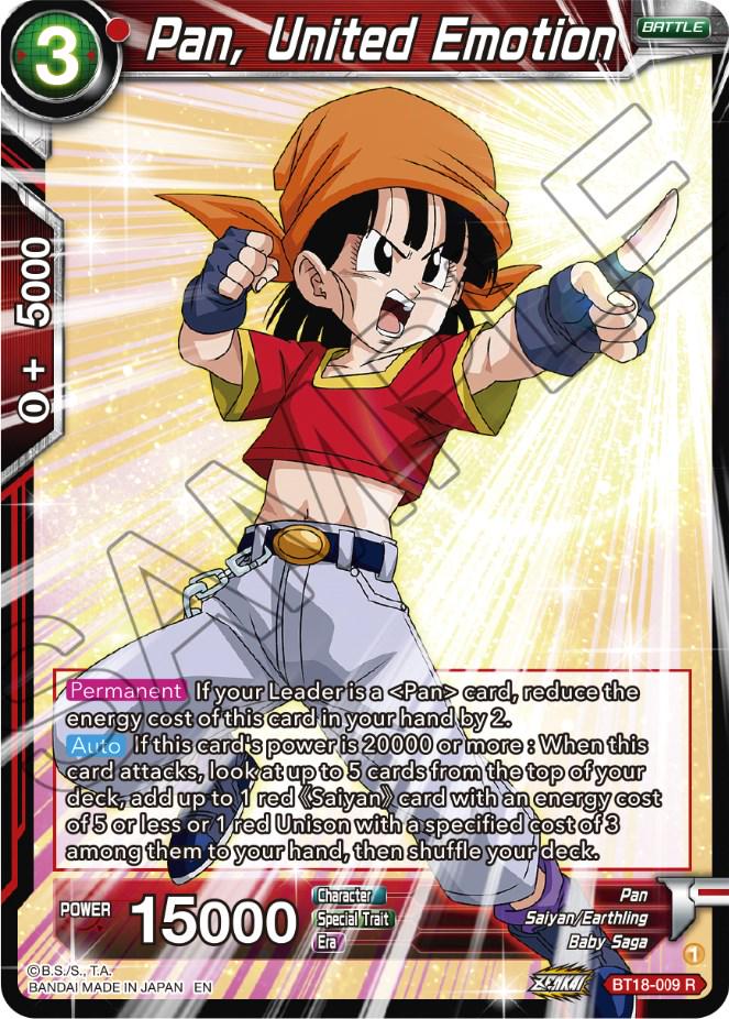 Pan, United Emotion BT18-009