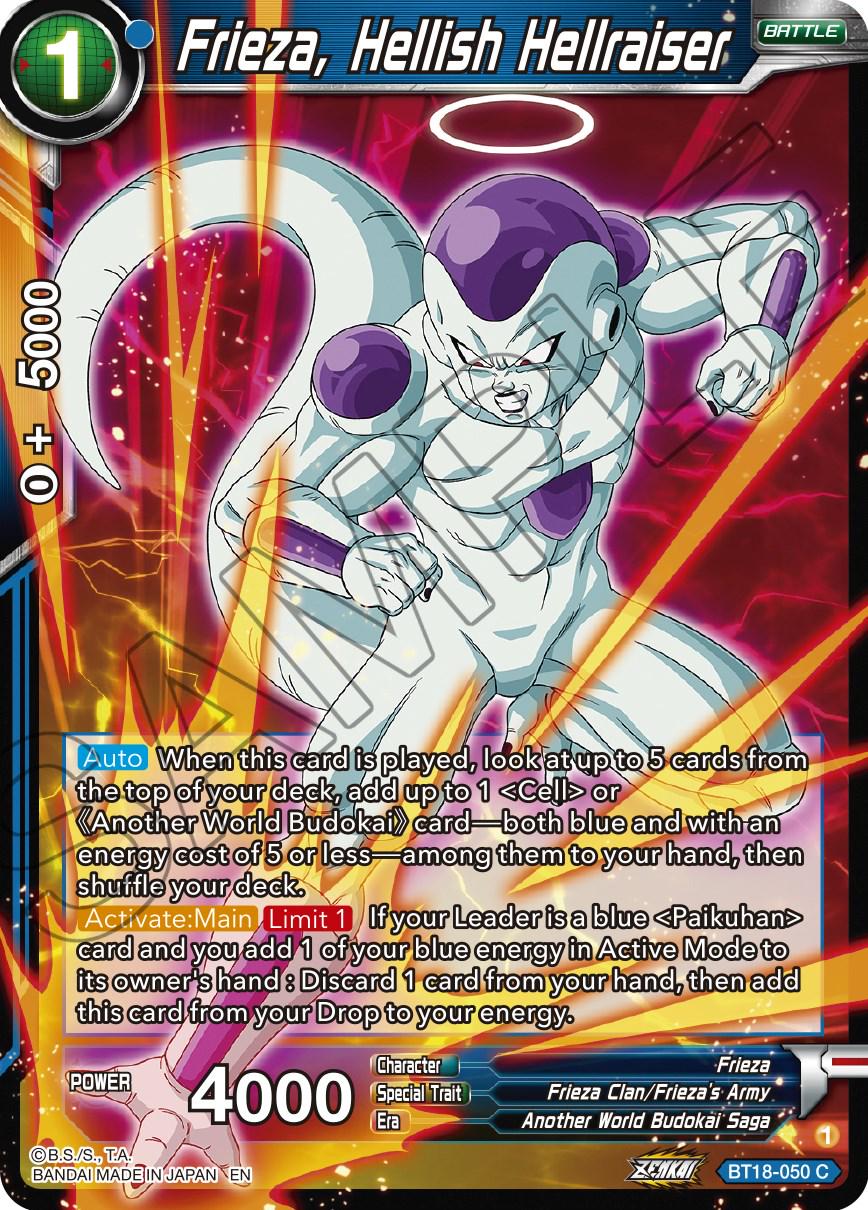 Frieza, Hellish Hellraiser BT18-050