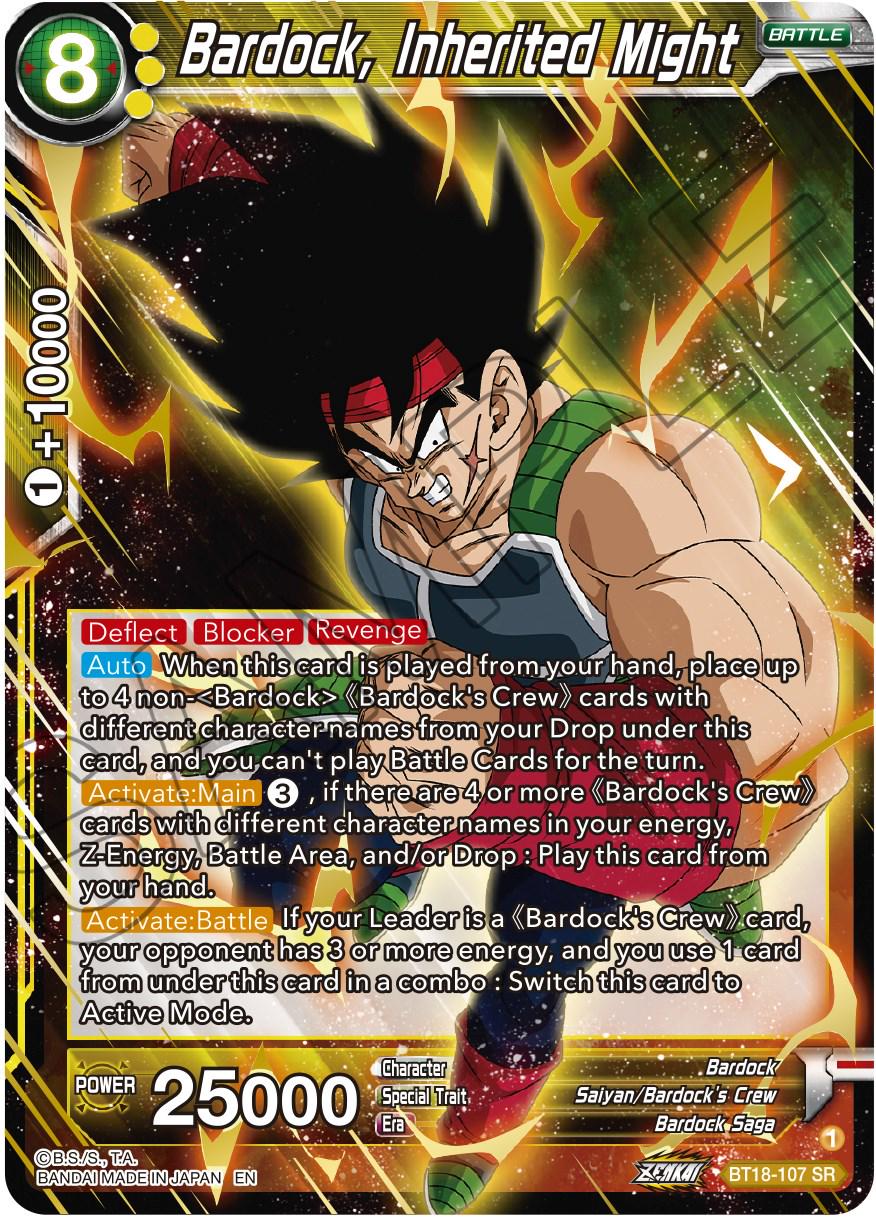 Bardock, Inherited Might BT18-107