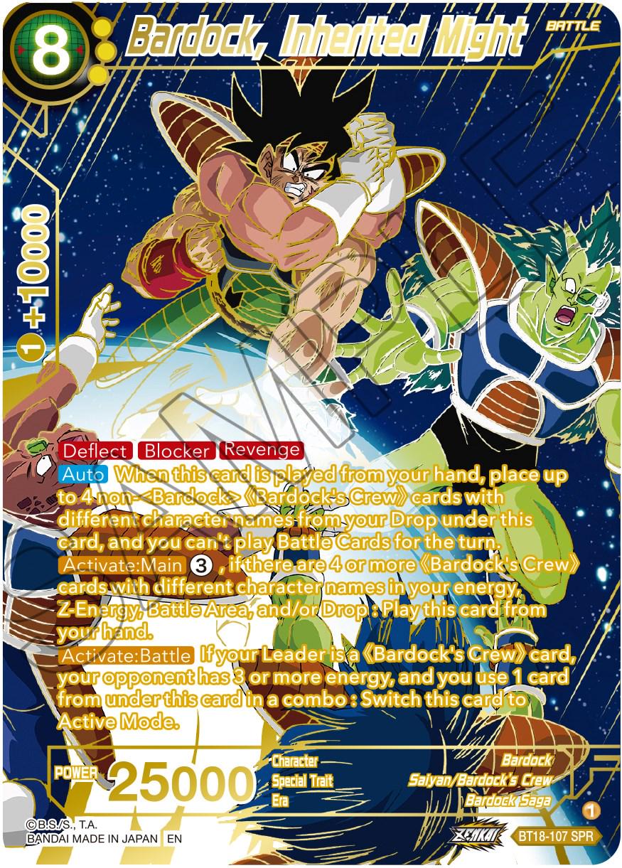 Bardock, Inherited Might [SPR] BT18-107