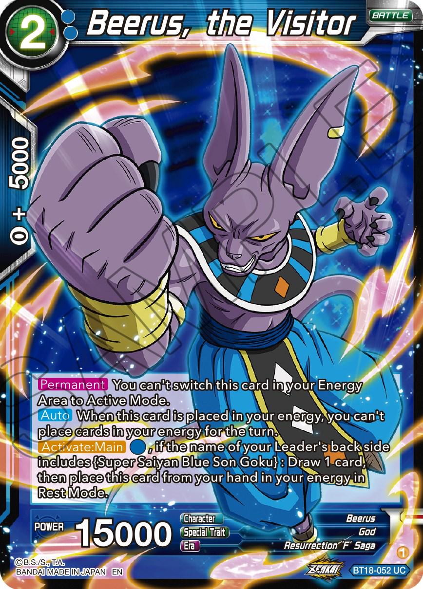 Beerus, the Visitor BT18-052