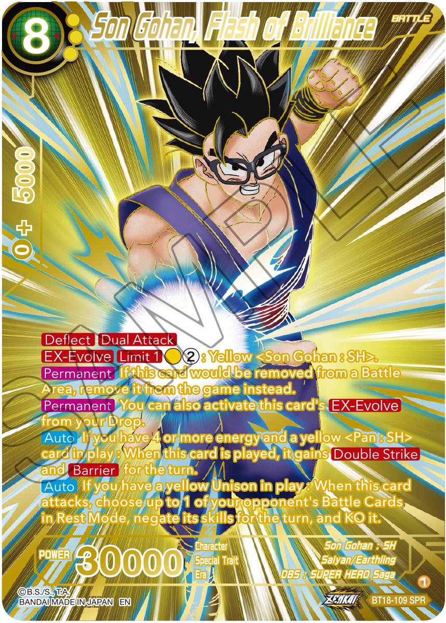 Son Gohan, Flash of Brilliance [SPR] BT18-109