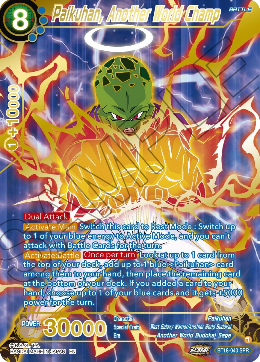 Paikuhan, Another World Champ [SPR] BT18-040
