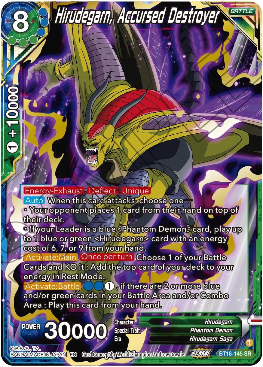 Hirudegarn, Accursed Destroyer BT18-145