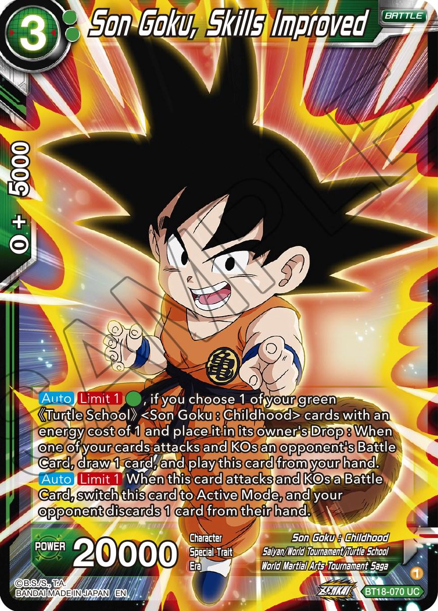 Son Goku, Skills Improved BT18-070