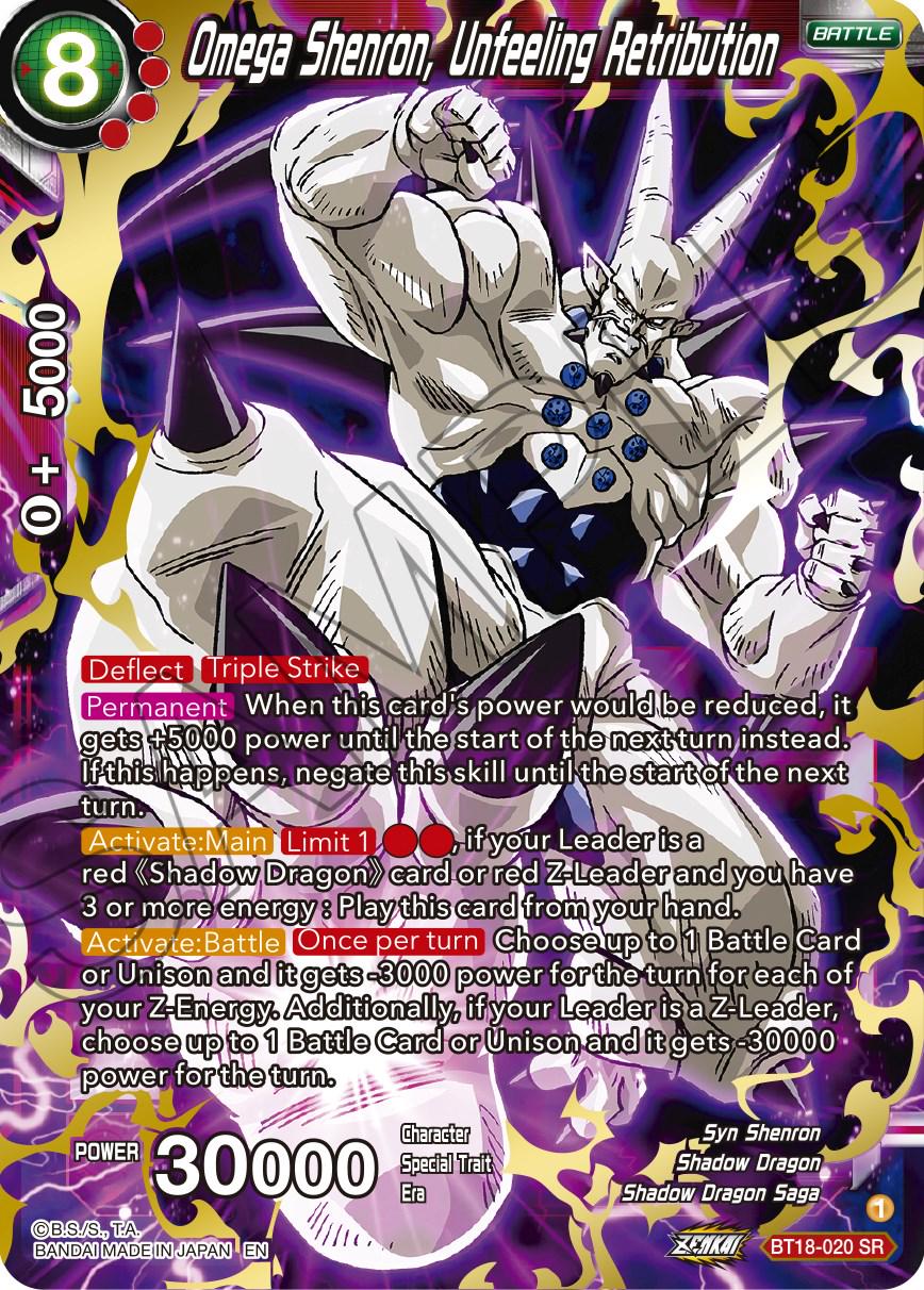 Omega Shenron, Unfeeling Retribution BT18-020