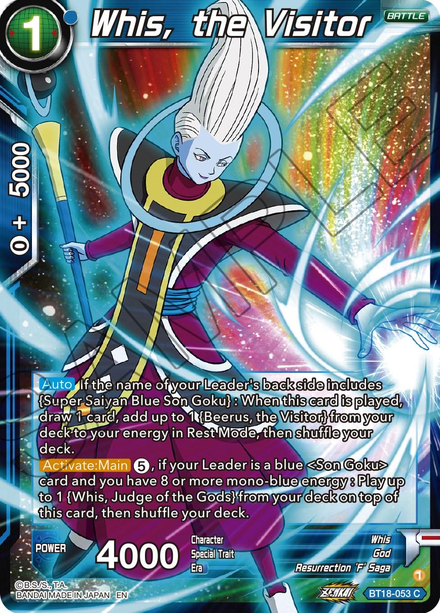 Whis, the Visitor BT18-053