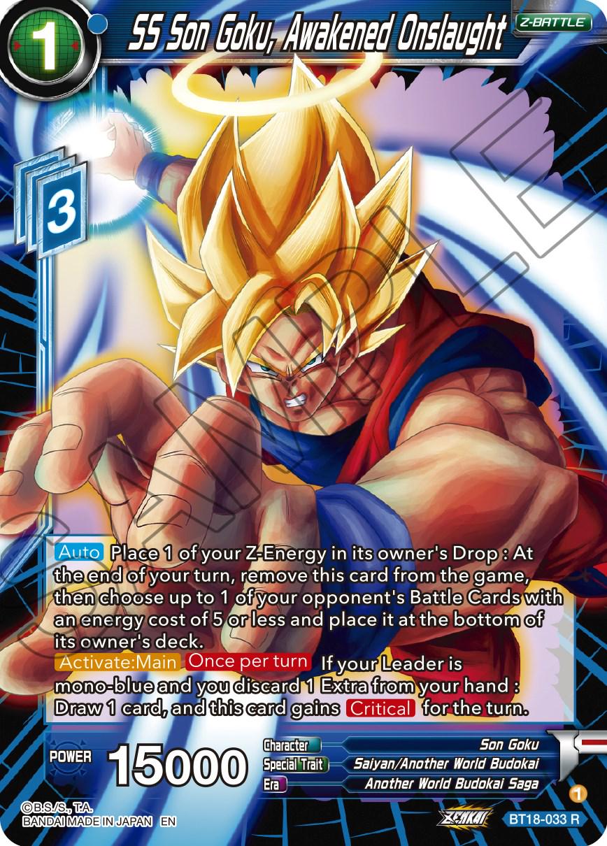 SS Son Goku, Awakened Onslaught BT18-033