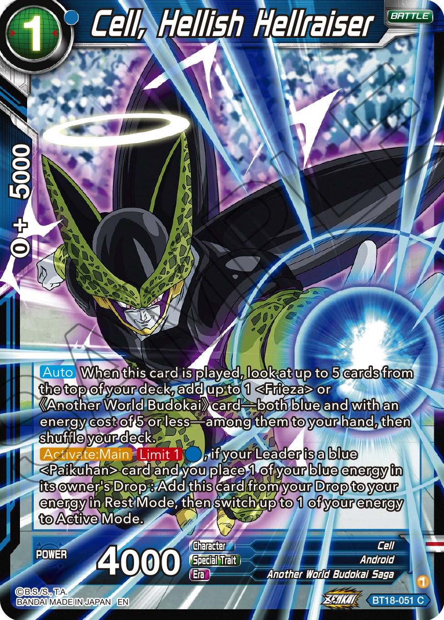 Cell, Hellish Hellraiser BT18-051