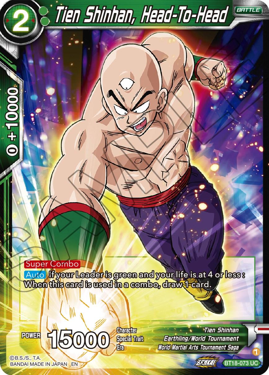 Tien Shinhan, Head-To-Head BT18-073